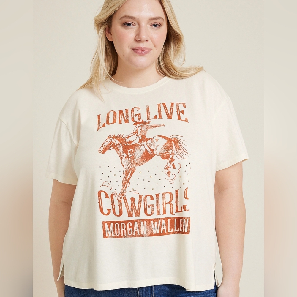 Maurices Morgan Wallen Cowgirl Graphic Tee